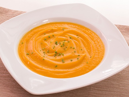 Crema de calabaza asada