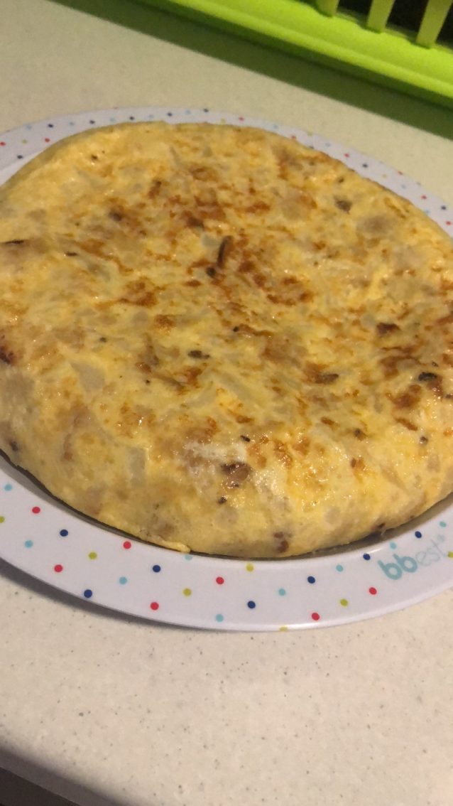 Tortilla de colifor