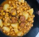 Garbanzos con chorizo